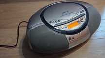 Radiomagnetofon CD-MP3 SONY CFD-S35CP uszkodzony wzmacniacz