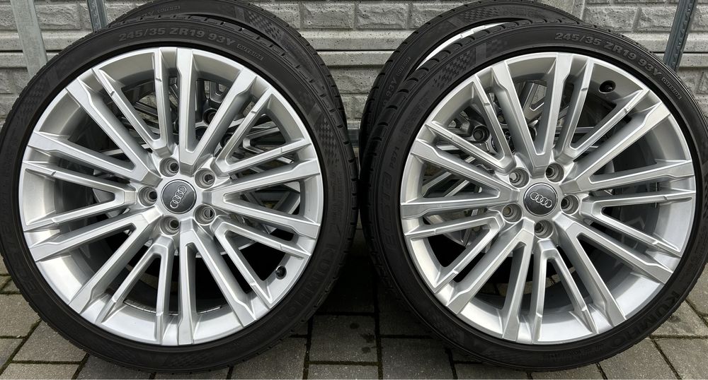 Oryginalne felgi Audi 19" A4 A5 5x112 245/35R19  s-line