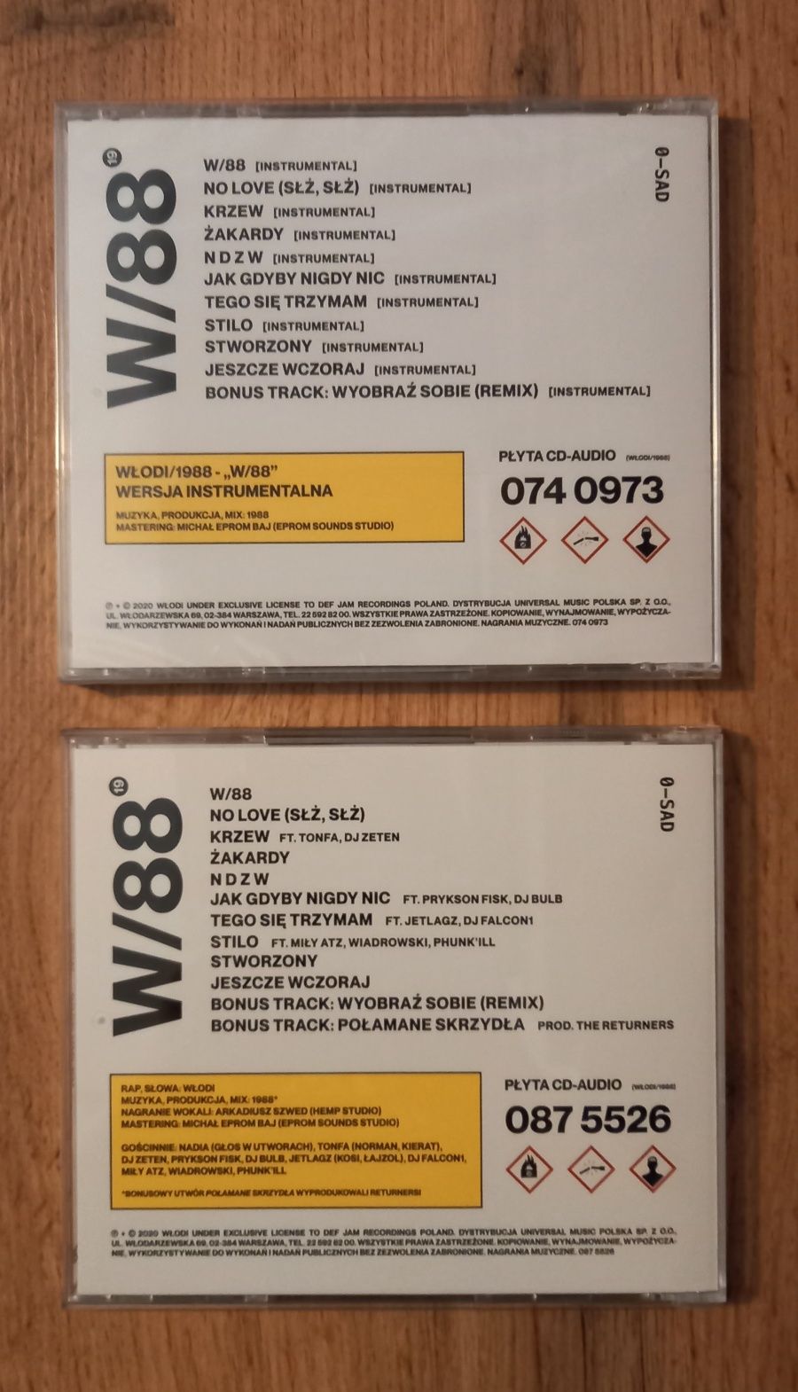 Wlodi - W 88  /  CD