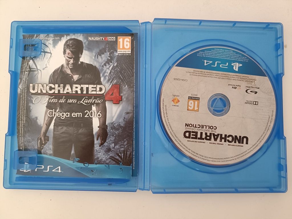 Jogo Uncharted the Nathan Drake collection PS4