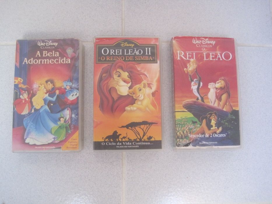 Filmes em VHS Cassetes