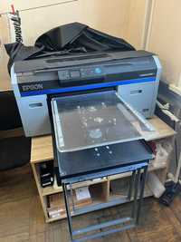 Принтер DTG Epson F2100 / Праймер машина SCHULZE PRETREATmaker IV