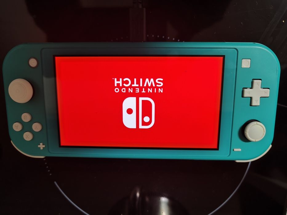 Nintendo Switch Lite Azul + 3 Jogos + Acessórios — Excelente Estado