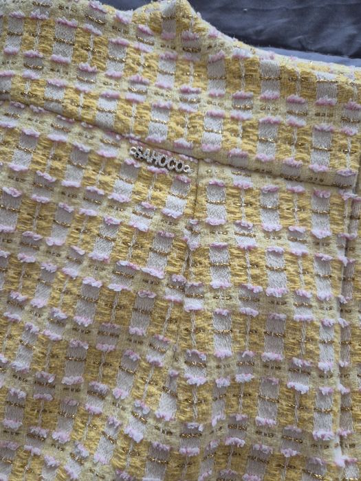 Mini-saia tons amarelo