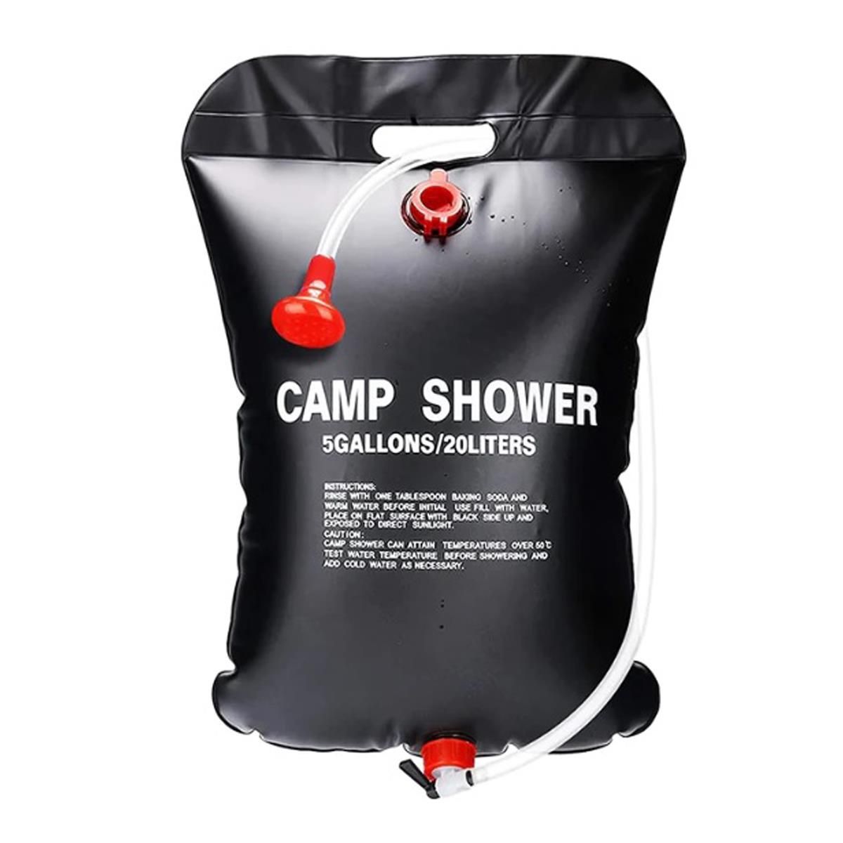 Camo - prysznic turystyczny 20L czarny nowy