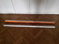 Listwa aluminiowa na kable dł 160 cm, szer 50 mm, śr 28 mm, NOWA
