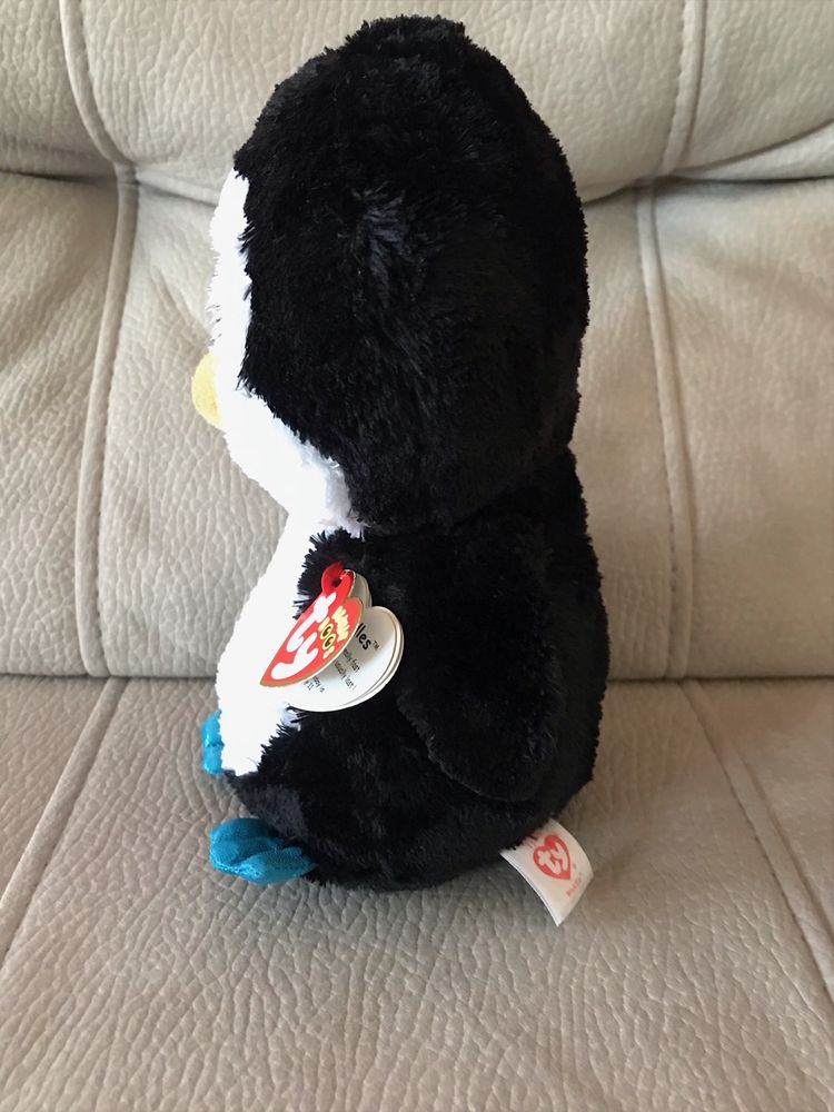 Peluche Pinguim Ty Beanie Boos em ótimo estado