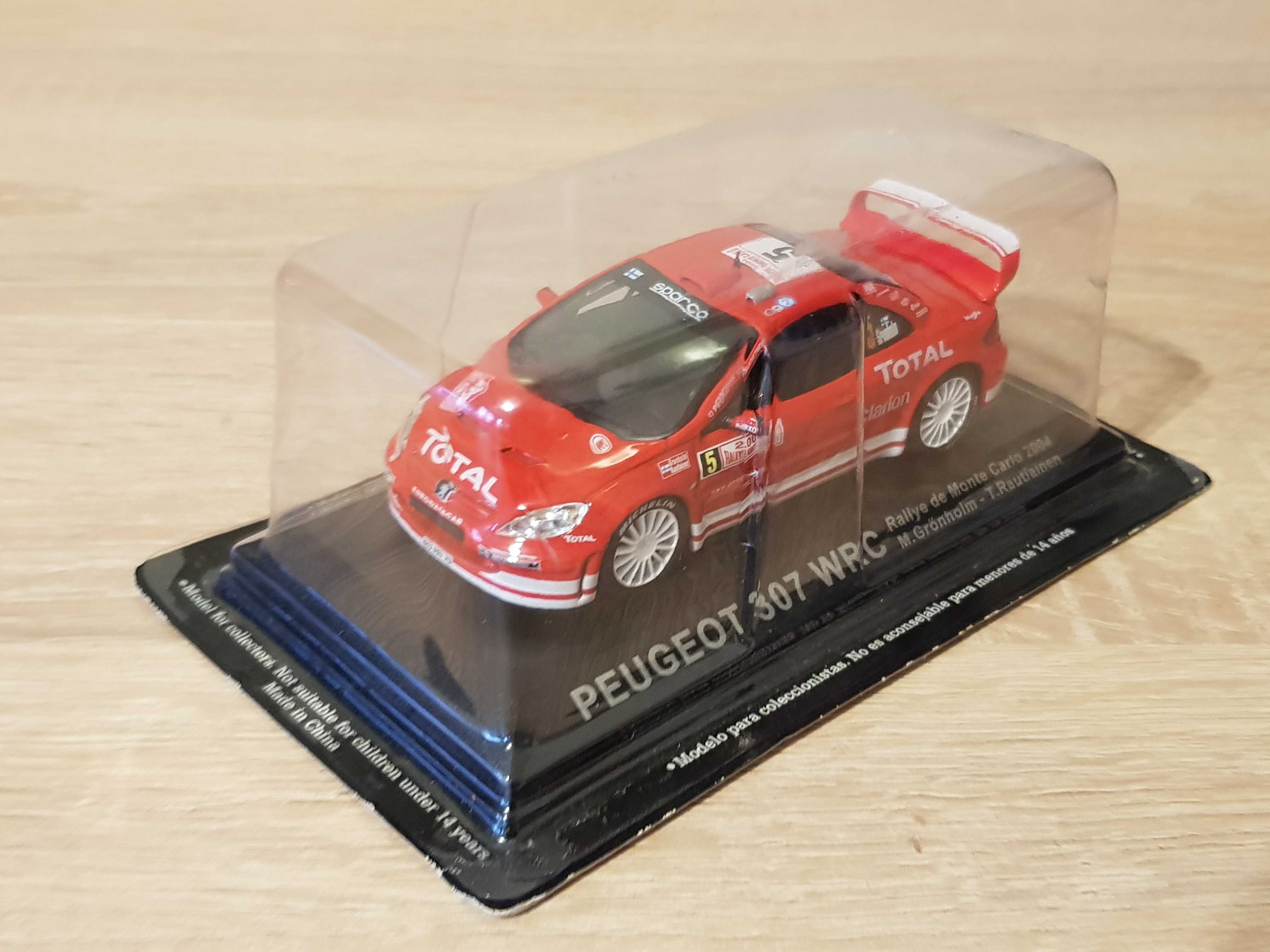 Model Peugeot 307 WRC skala 1:43