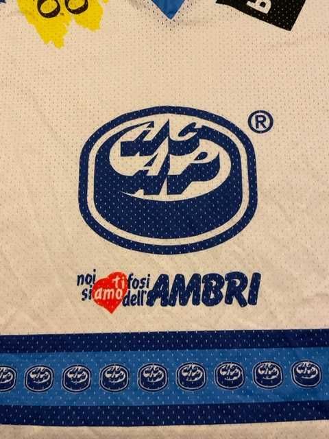 Koszulka hokejowa szwajcarskiego klubu Ambri Piotta rozmiar C - XL