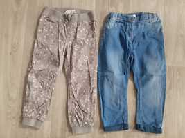 Spodnie jeansy dzinsy dla dziewczynki firmy H&M Marks&Spencer rozm 104