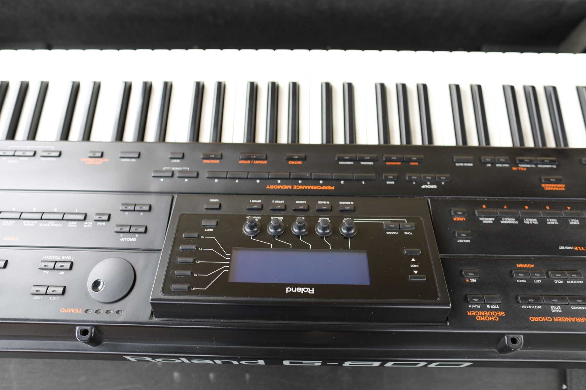 ROLAND G800 aranż. workstation+Roland D20. zamiana synth. moog, rack