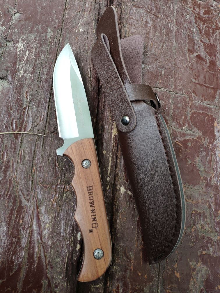 Охотничий нож Browning Hunter 56HRC + ножны