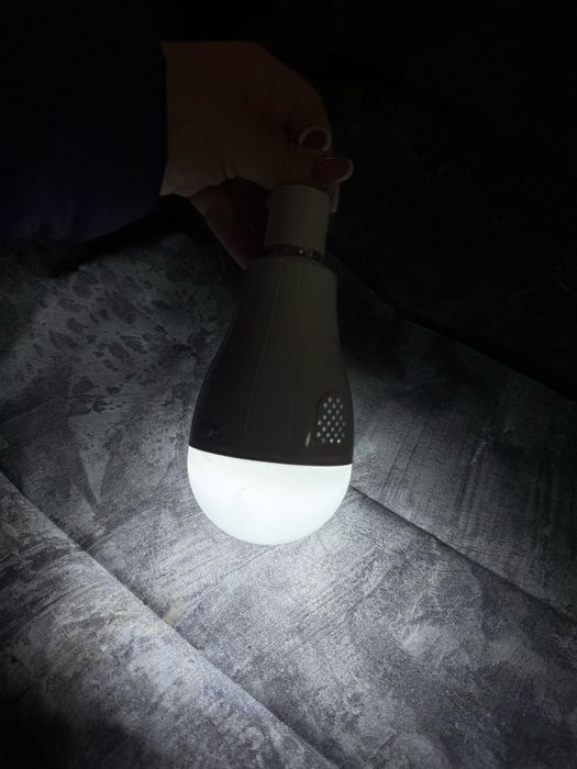 Лампа акумуляторна Е27 , 20Вт, світлодіодна LED, біле світло