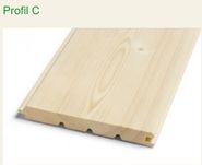 Podbitka Boazeria Świerk Skandynawski Profil C Klasa A/B 19x121/146mm