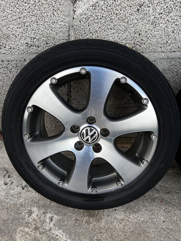 Oryginalne Alufelgi R17 5x112 VW touran cross letnie 235/45/17