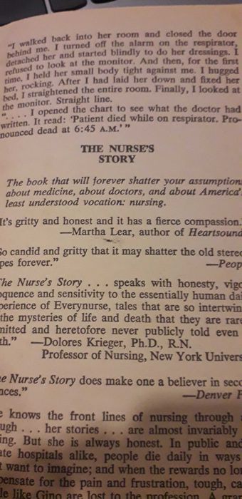 The Nurse' Story