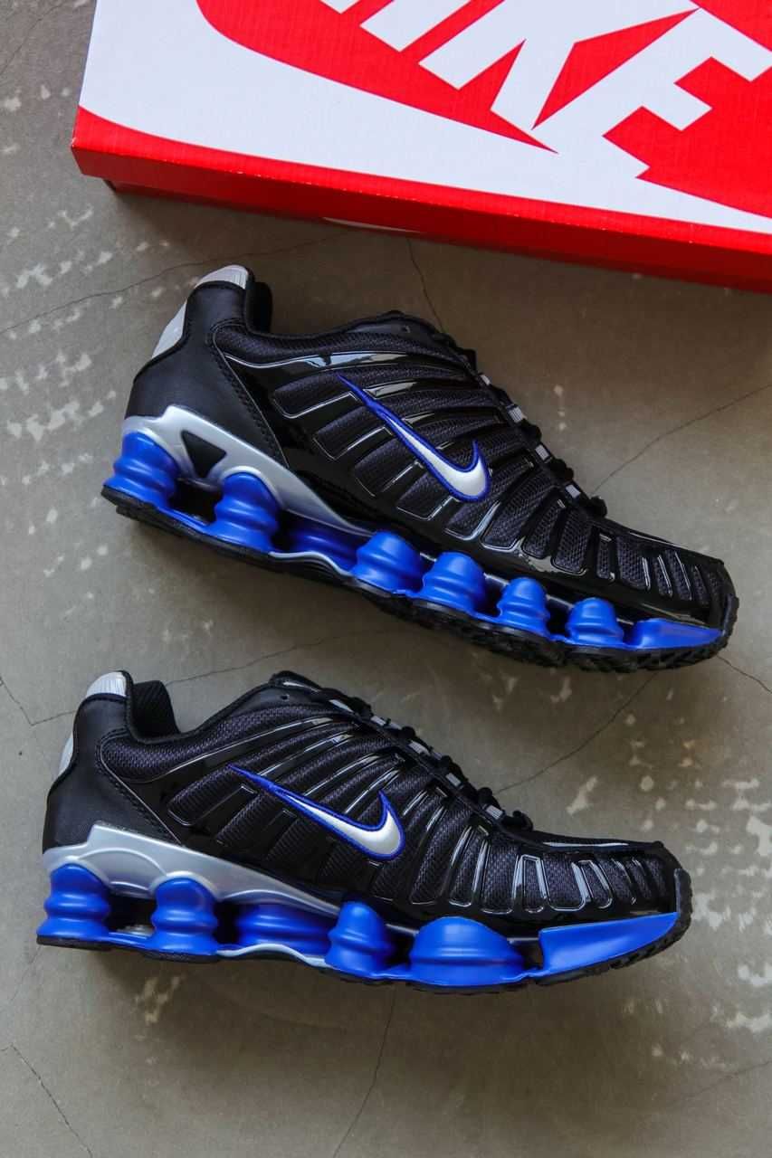 !SALE! Nike Shox TL Black/Blue 40 41 42 43 44 45 найк шокс синие