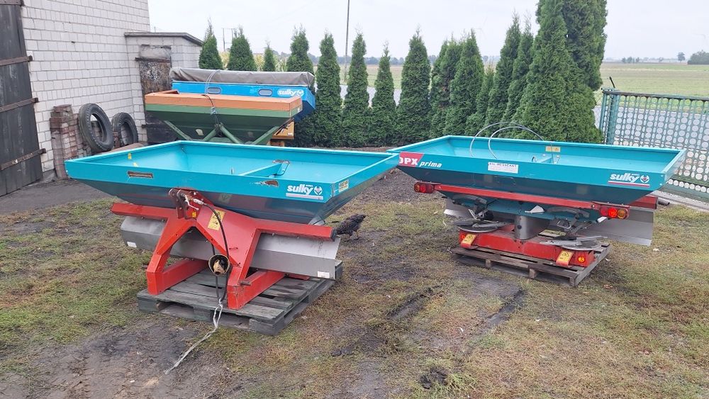 Rozsiewacz nawozów sulky dpx burel amazone zam 1501