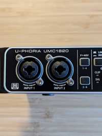 Behringer UMC1820 interfejs USB, 8 mikrofonów