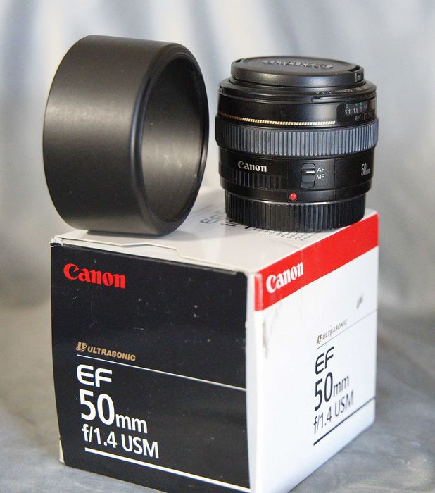 Canon EF 50 mm F 1,4 USM jak nowy