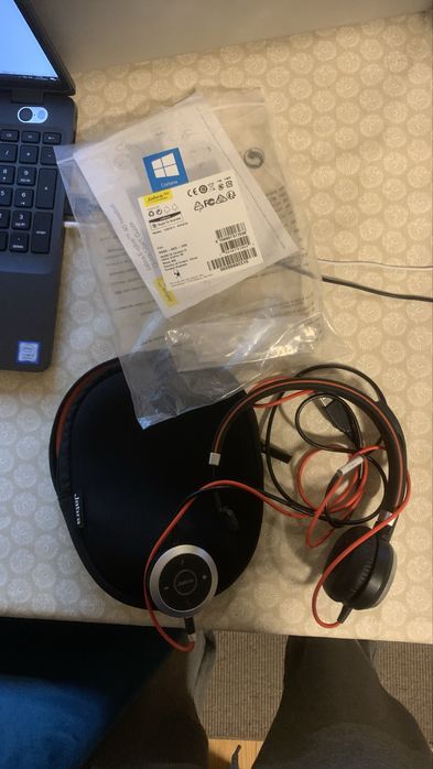 Headset Jabra Evolve 40 Stereo/Mono - Novos