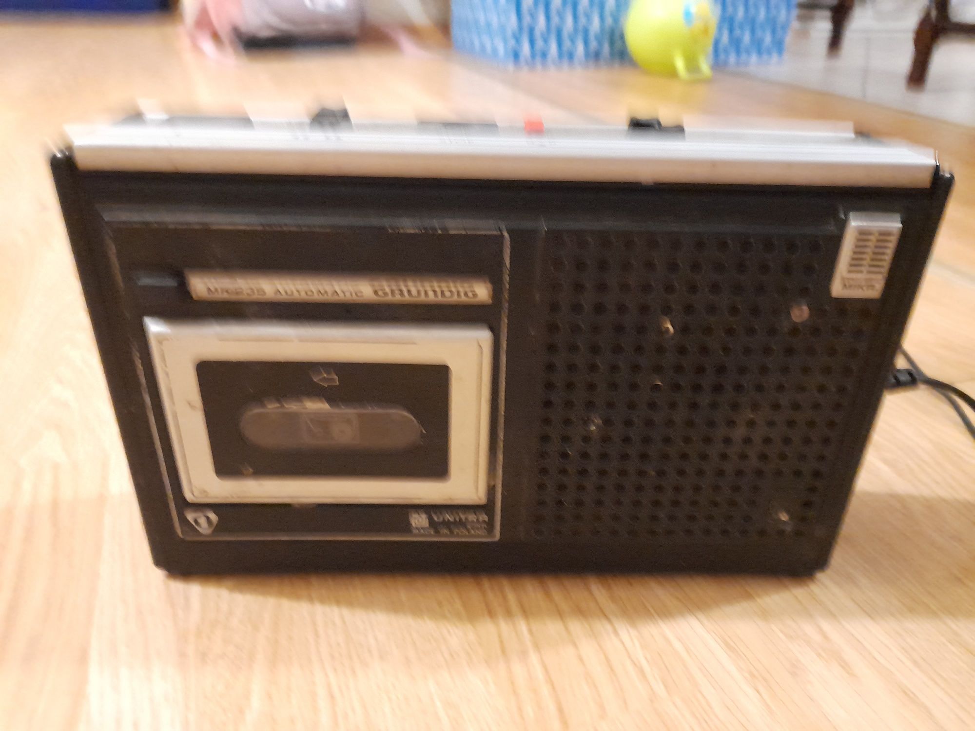 Radio Grundig  z czasów PRL