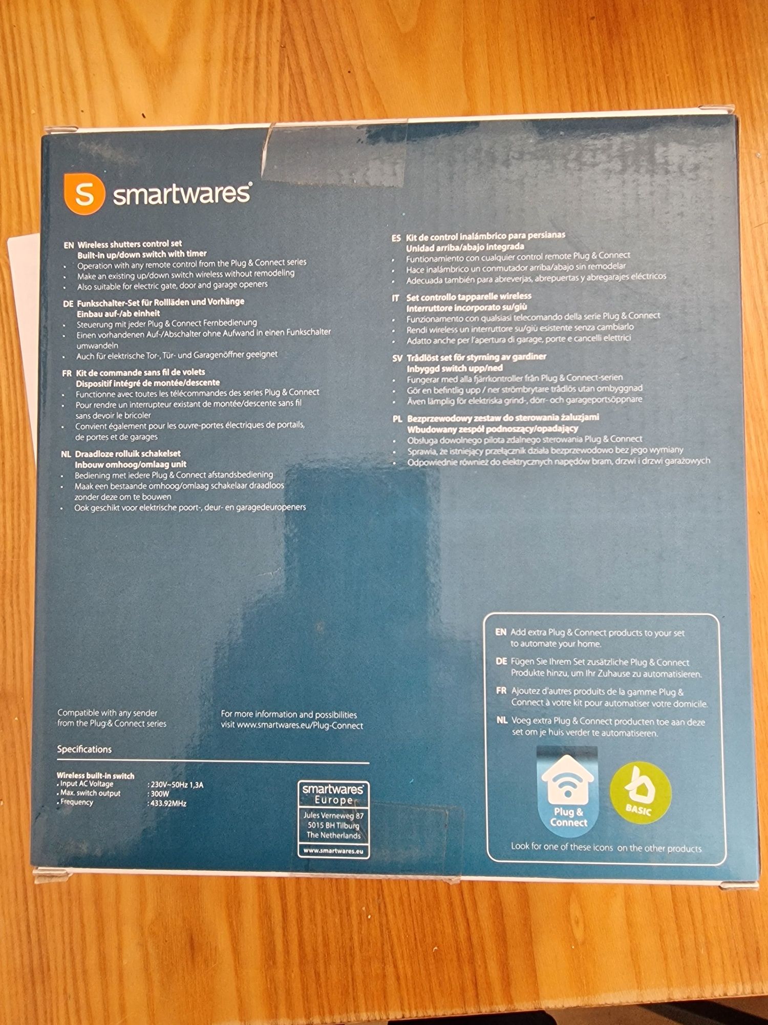 Przełącznik Smartwares SH4-99559 do rolet