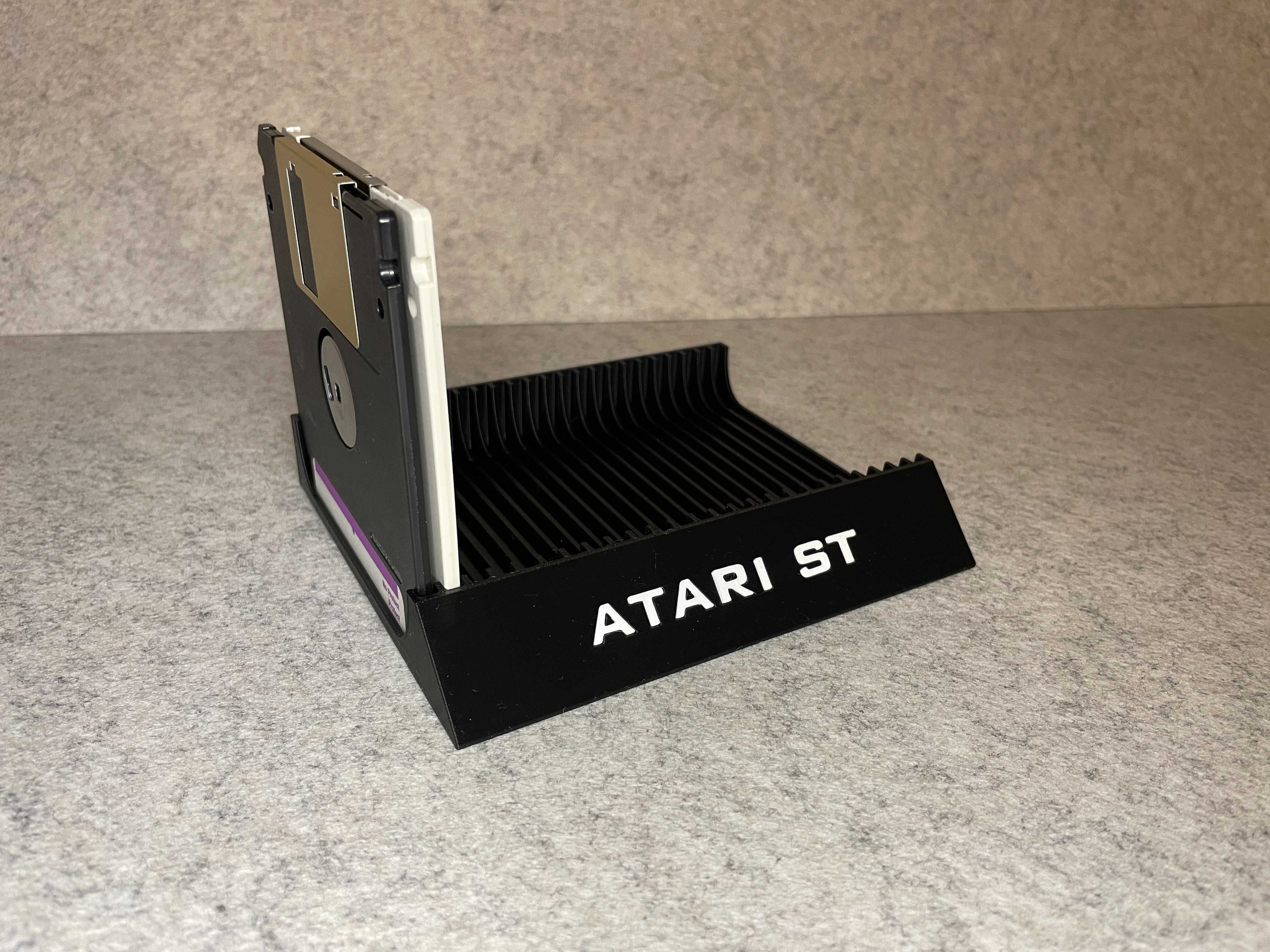 Stojak podstawka na 25 gier dyskietek Atari ST