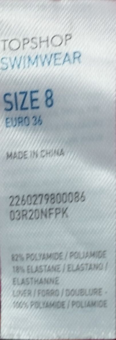 Strój kąpielowy XS,s