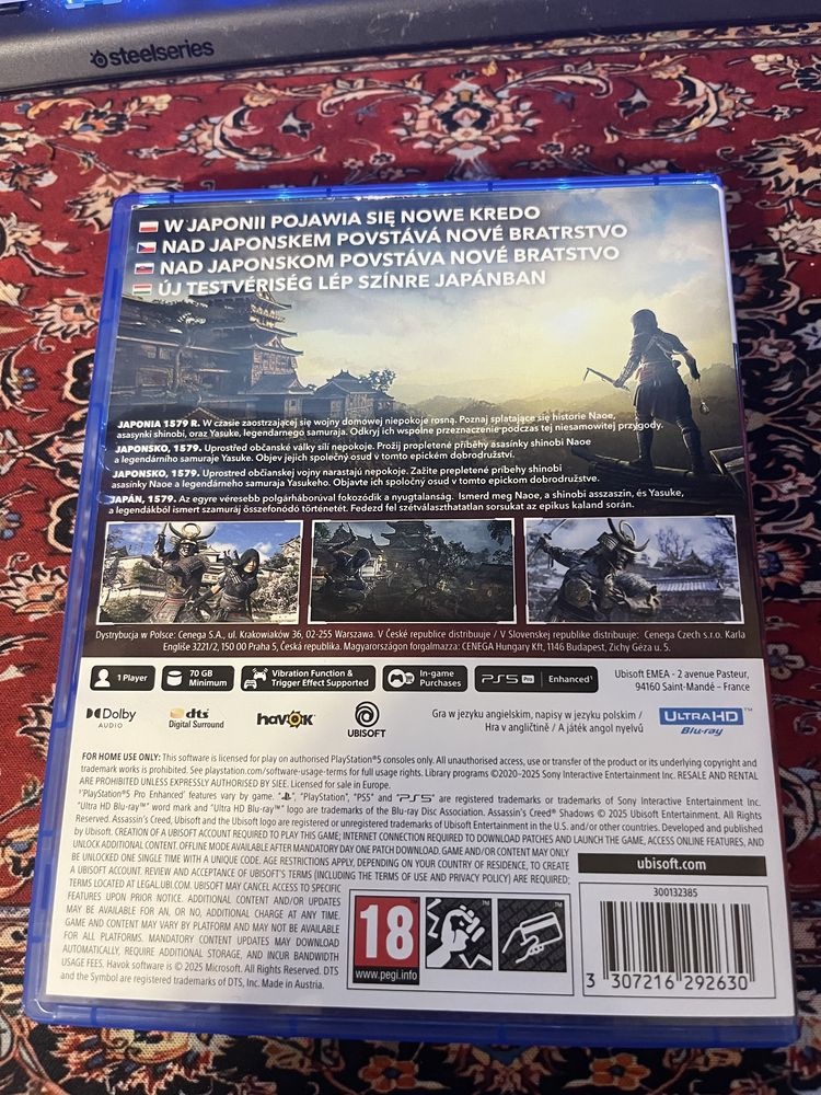 Assassin’s creed shadows Ps5