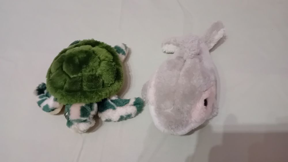Pluszaki żółw i delfin