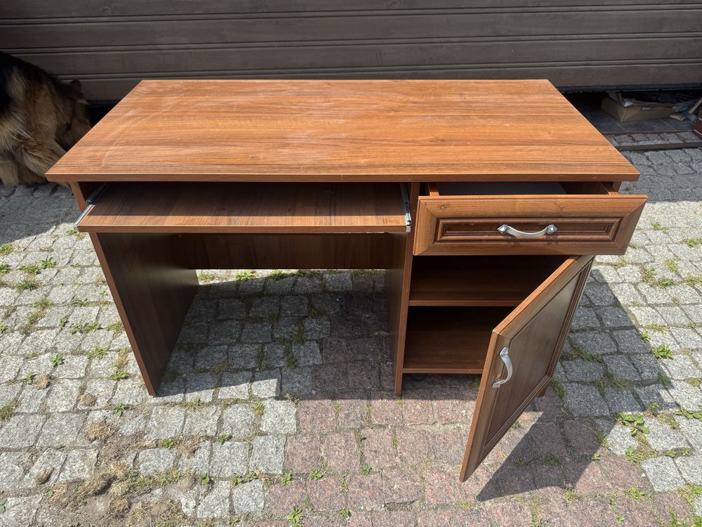 Biurko 120x60 z boczną szafką i szufladą