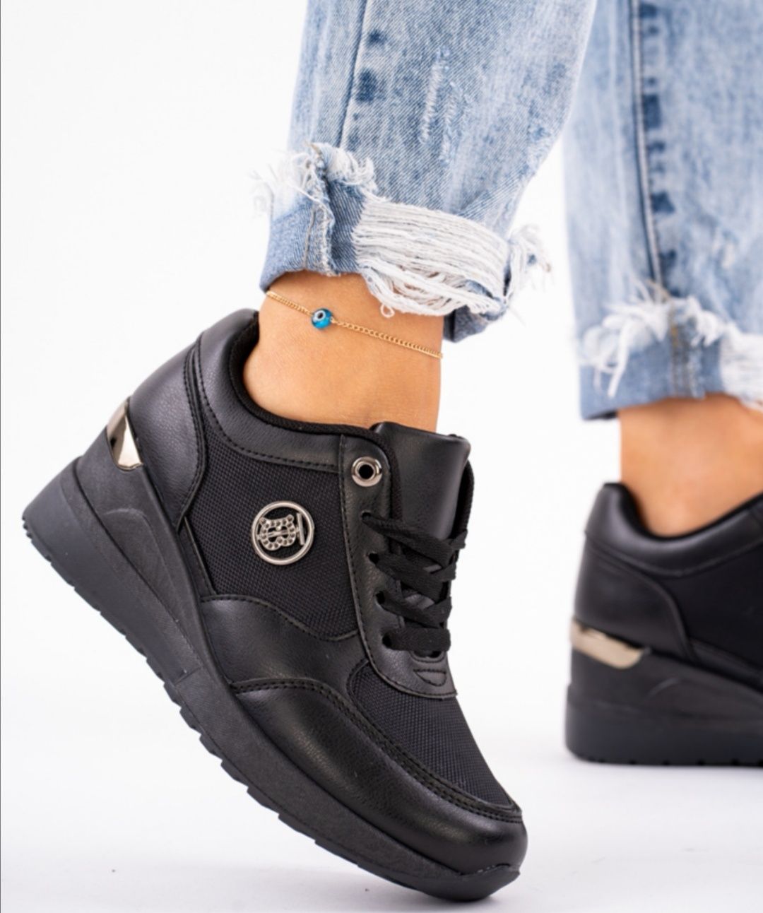 36 37 38 sneakersy 39 40 41 adidasy na koturnie koturny gruba podeszwa