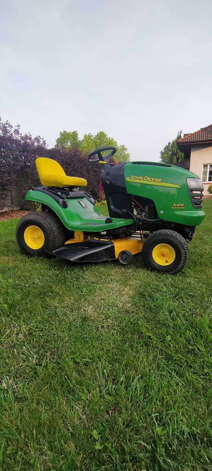 John deere L105 automatic traktorek kosiarka