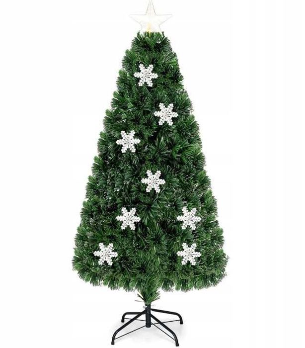 Sztuczna choinka z lampkami LED 150cm