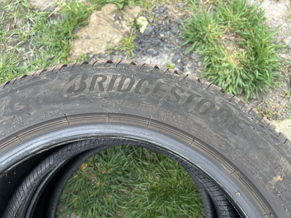 2xopona zimowa BRIDGESTONE w rozmiarze 205/55 R16