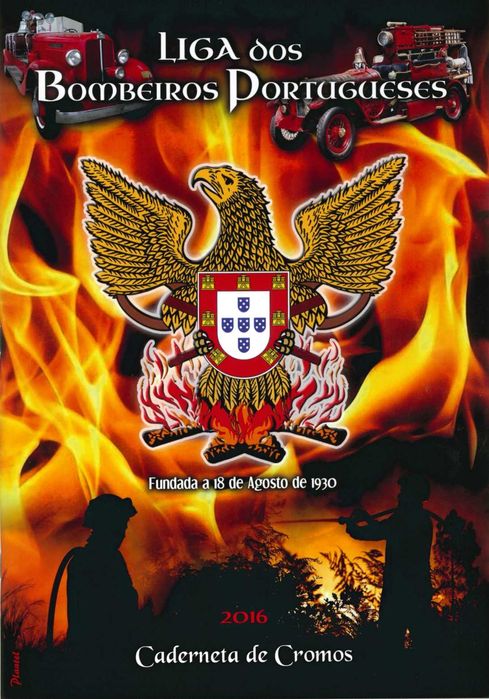 Cromos Plantel "Liga dos Bombeiros Portugueses"