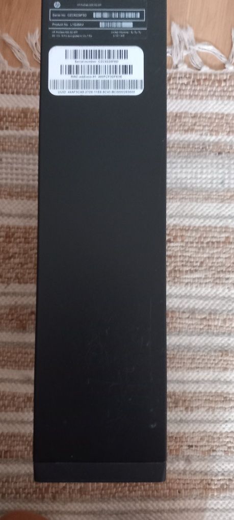 (OKAZJA) HP ProDesk 600 G1 SFF Intel Pentium G3220 8GB 2 dyski 115 GB