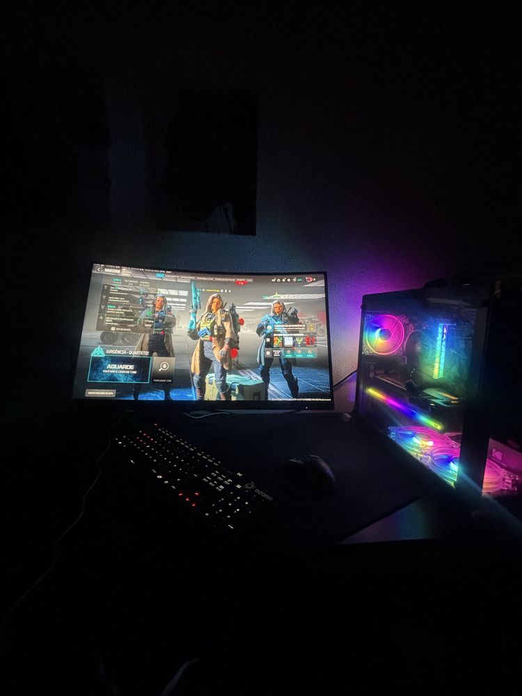 Pc Gamer + Monitor + Mesa + Cadeira GameLEIA O ANUNCIO (pra sair logo)