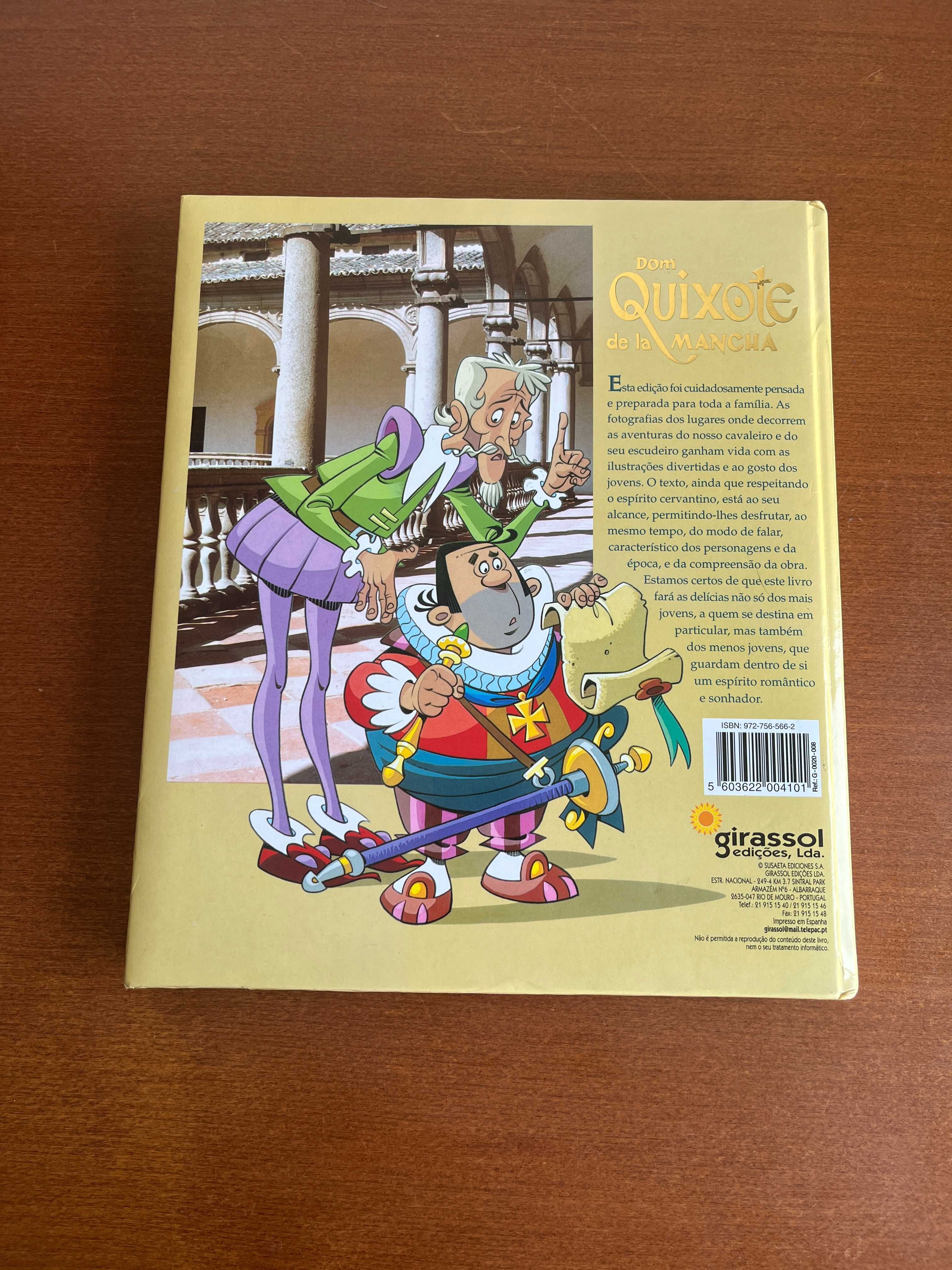 Dom Quixote de la Mancha - Ilustrado - Girassol