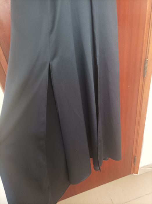 Vestido azul escuro