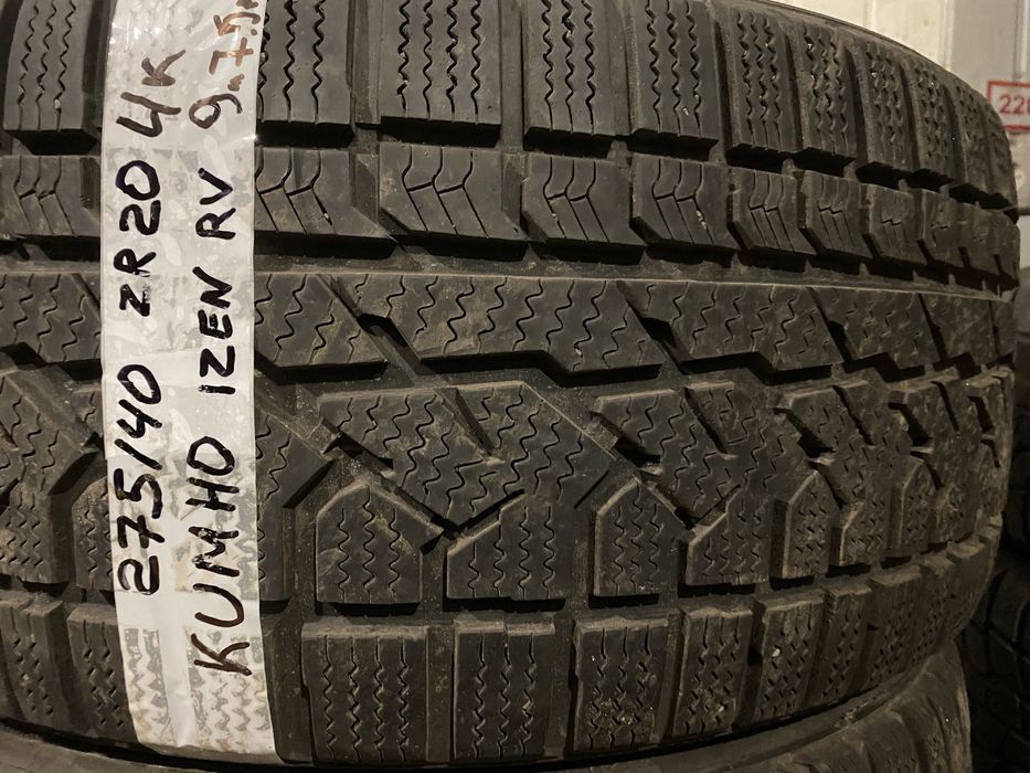 275 40 20 kumho комплект зима протектор 2 шт 70% 2 шт 90%