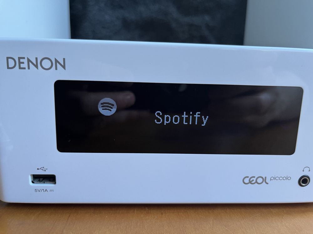 Wieza Denon ceol N4 z kolumnami Teufel Optima 20