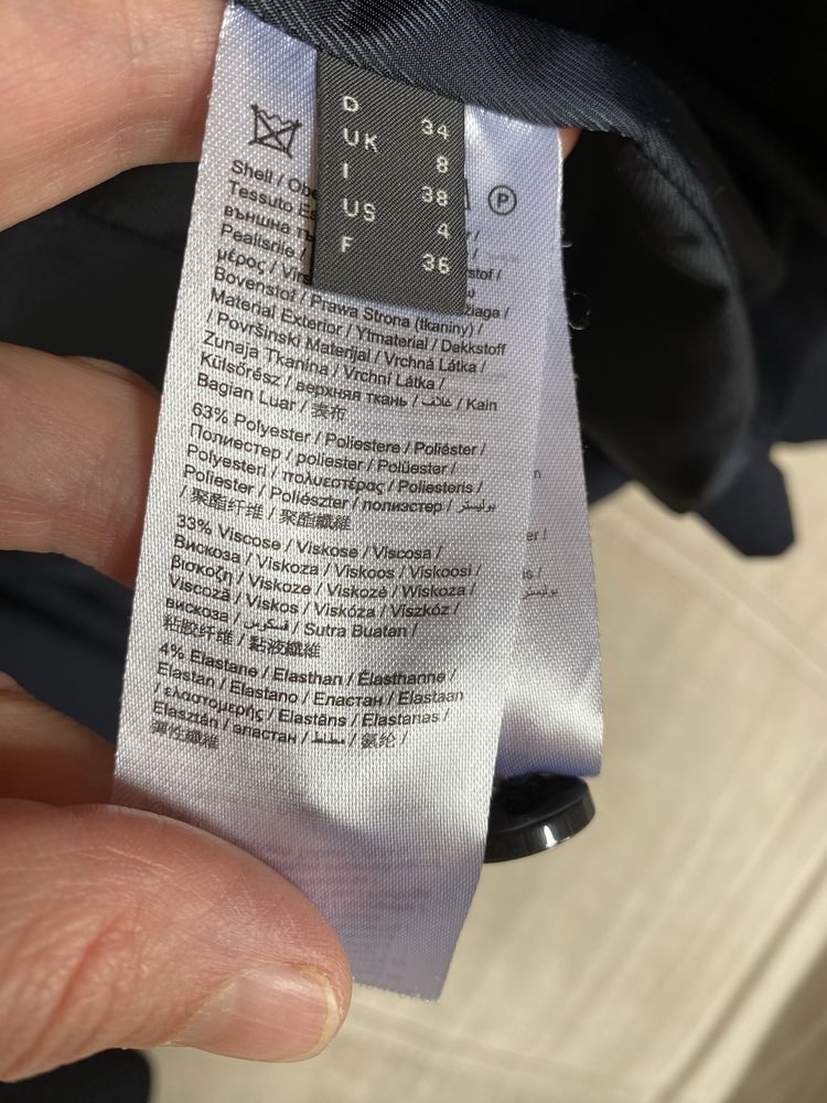 Marynarka Esprit ciemny granat XS/S/M