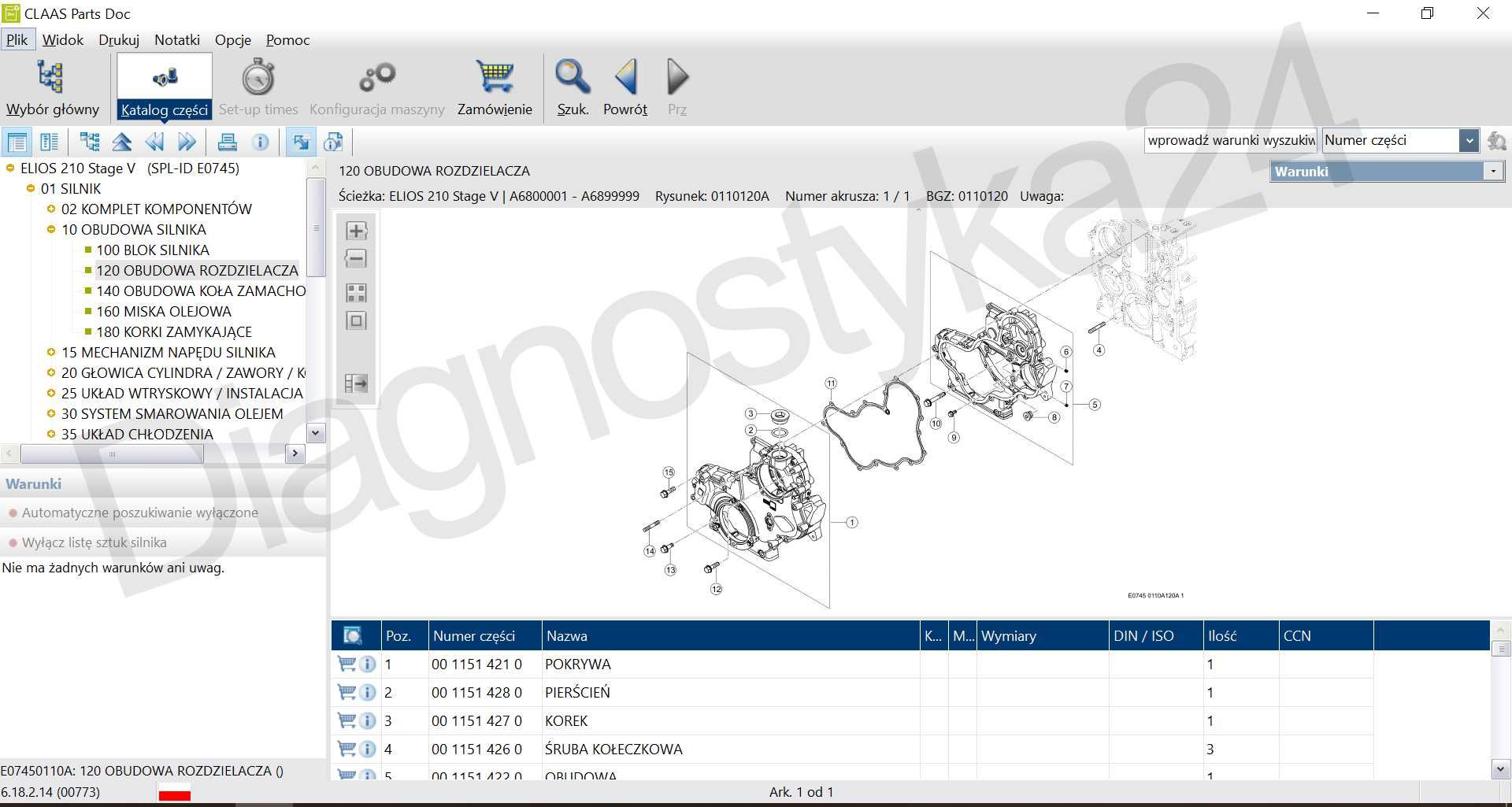 Claas Parts Doc2022 Pełny Katalog Części Maszyny Rolnicze Axion Lexion
