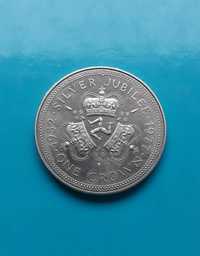Moneta korona 1977 Wyspa Man