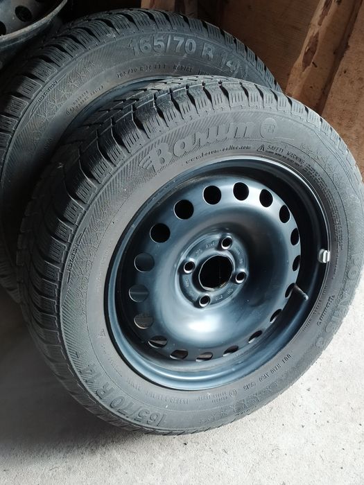 Koła Opony Felgi 165x70R14 ET35 rozstaw śrub 4x100  Koła zimowe