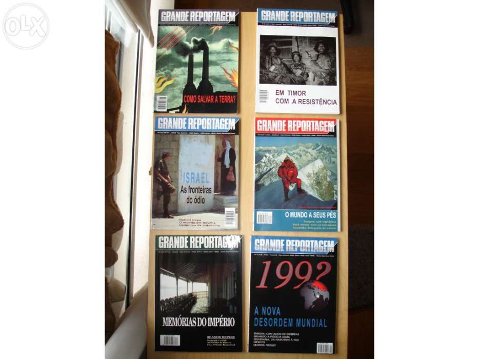 13 Revistas grande reportagem 1992 director dr m sousa tavares