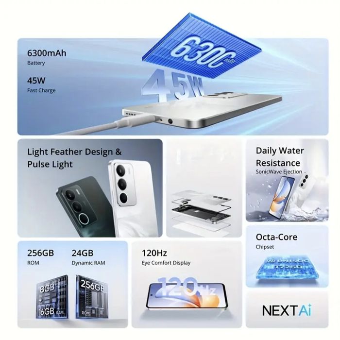 НОВИЙ! Realme C71 8+8/256 Gb IP64 Екран IPS 120 Гц 50 Mp NFC 6300 мА*г