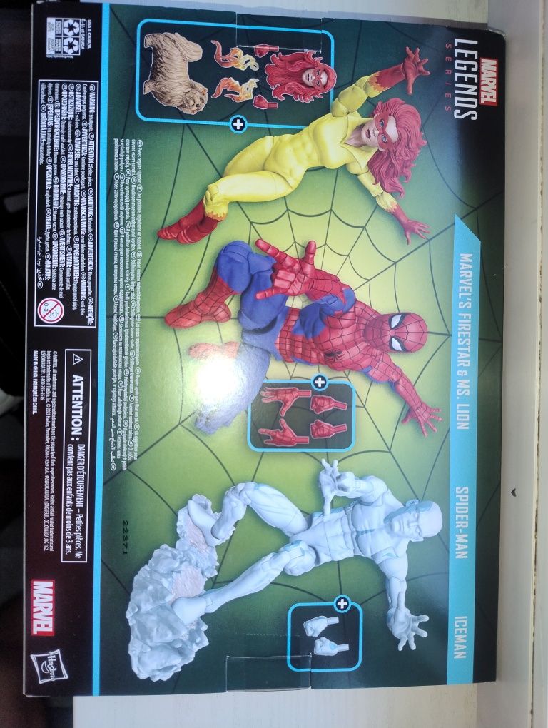 Marvel legends spider Man and his amazing friends figurki Hasbro